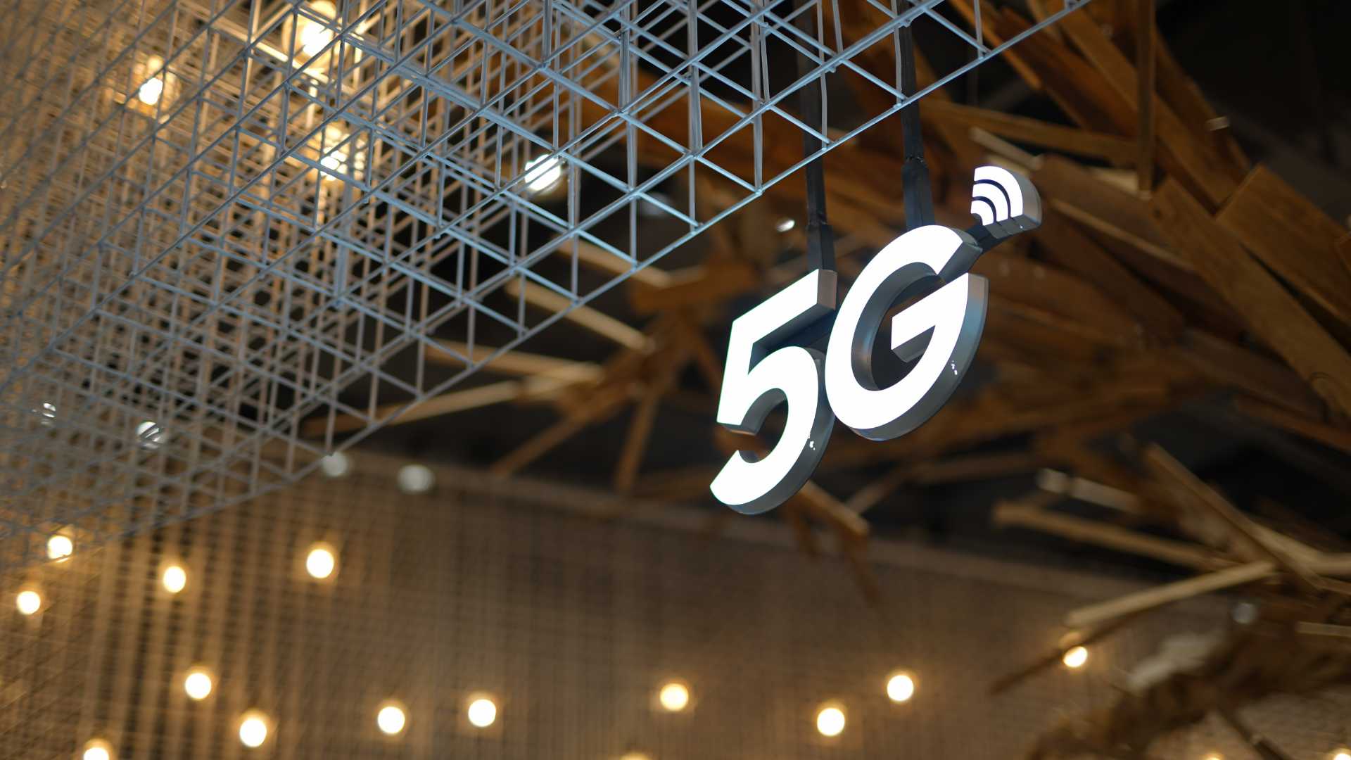 espace 5g dans un lieu public 